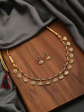 Gold Plated Delicate Necklace Set