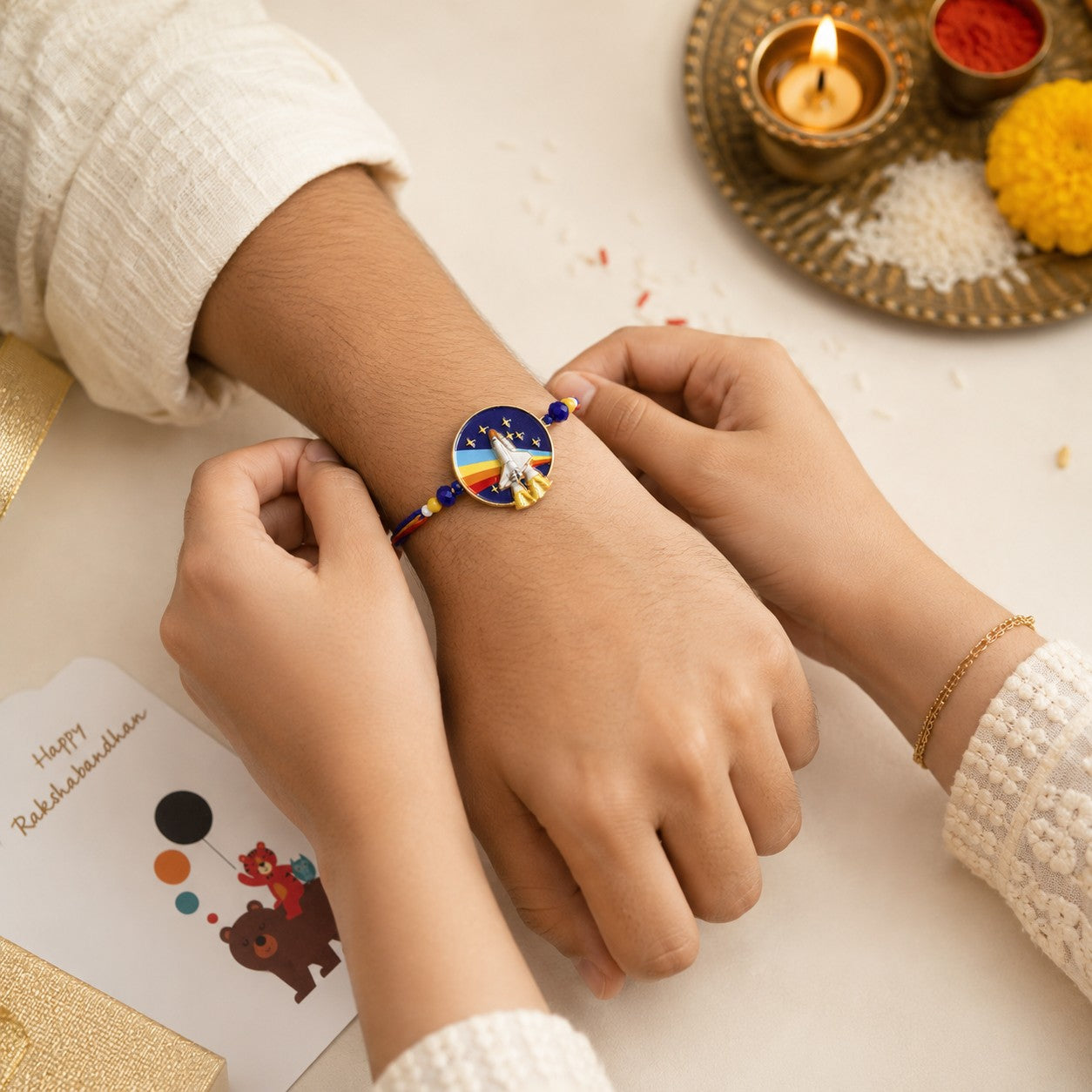 Space Shuttle Kids Rakhi