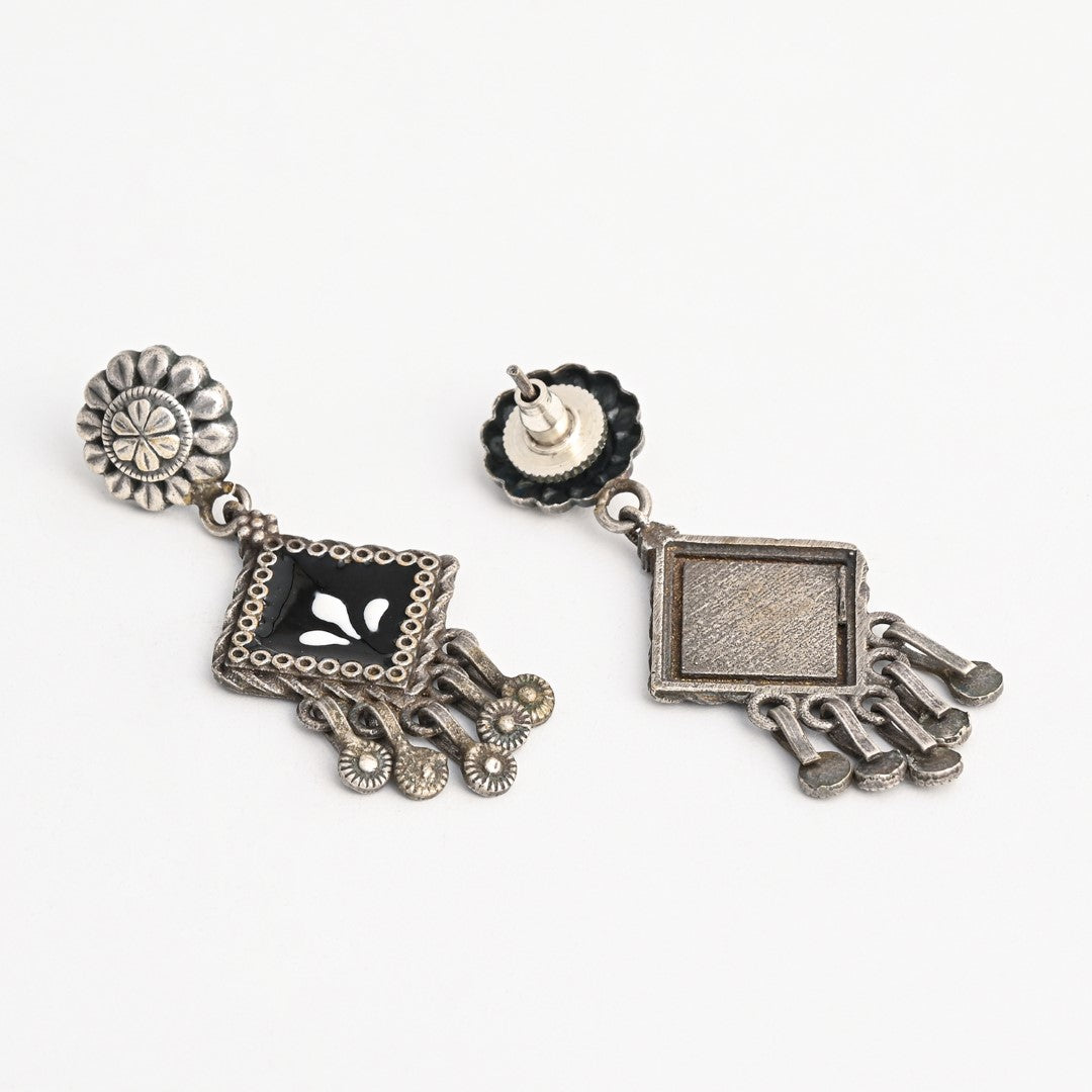 handpainted drop earring