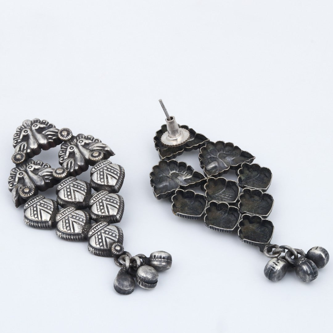Vintage Floral Cascade Earrings