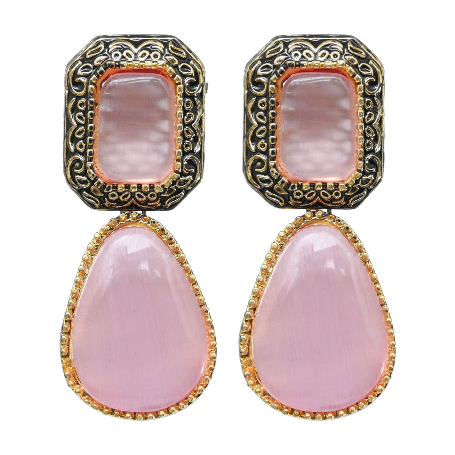 Monalisa Stone Necklace & Earring set