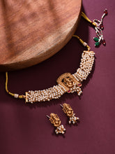 Ganpati Temple Choker Necklace Set