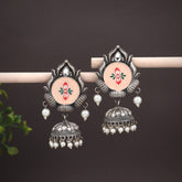 Handpainted contemporary style jhumka