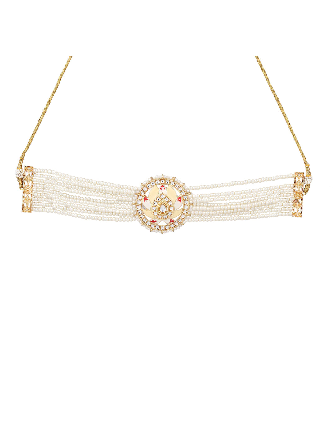 Meenakari & Kundan Choker Set