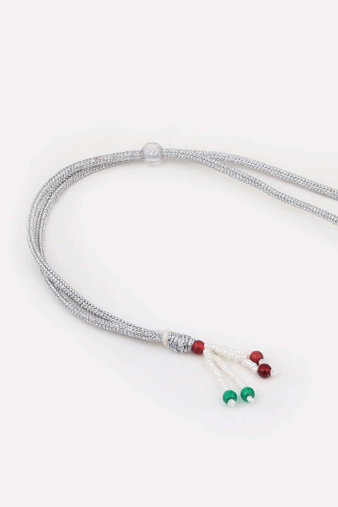CZ Necklace with Pendant & Drop Earring Set in Red