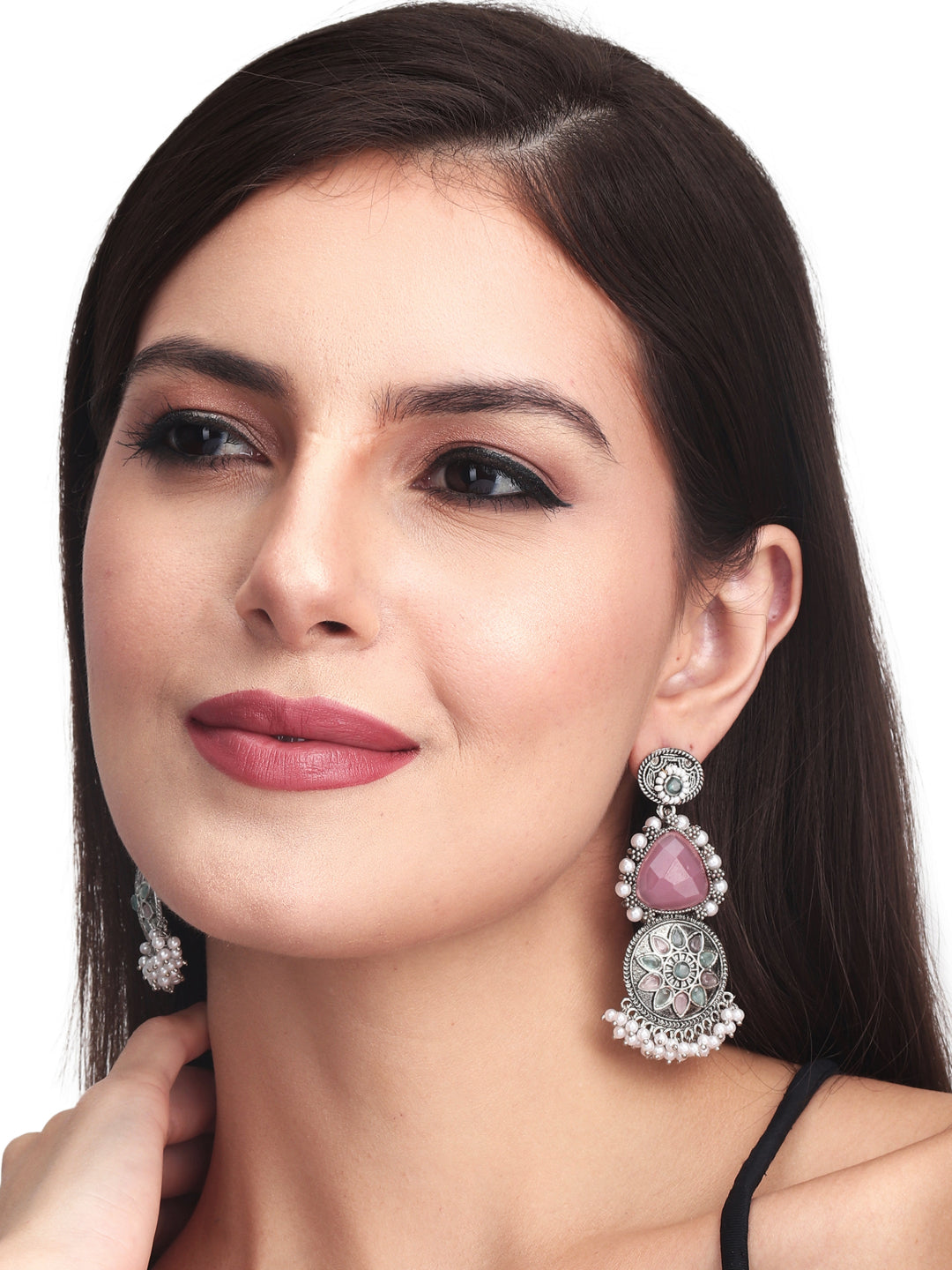 Long drop earring