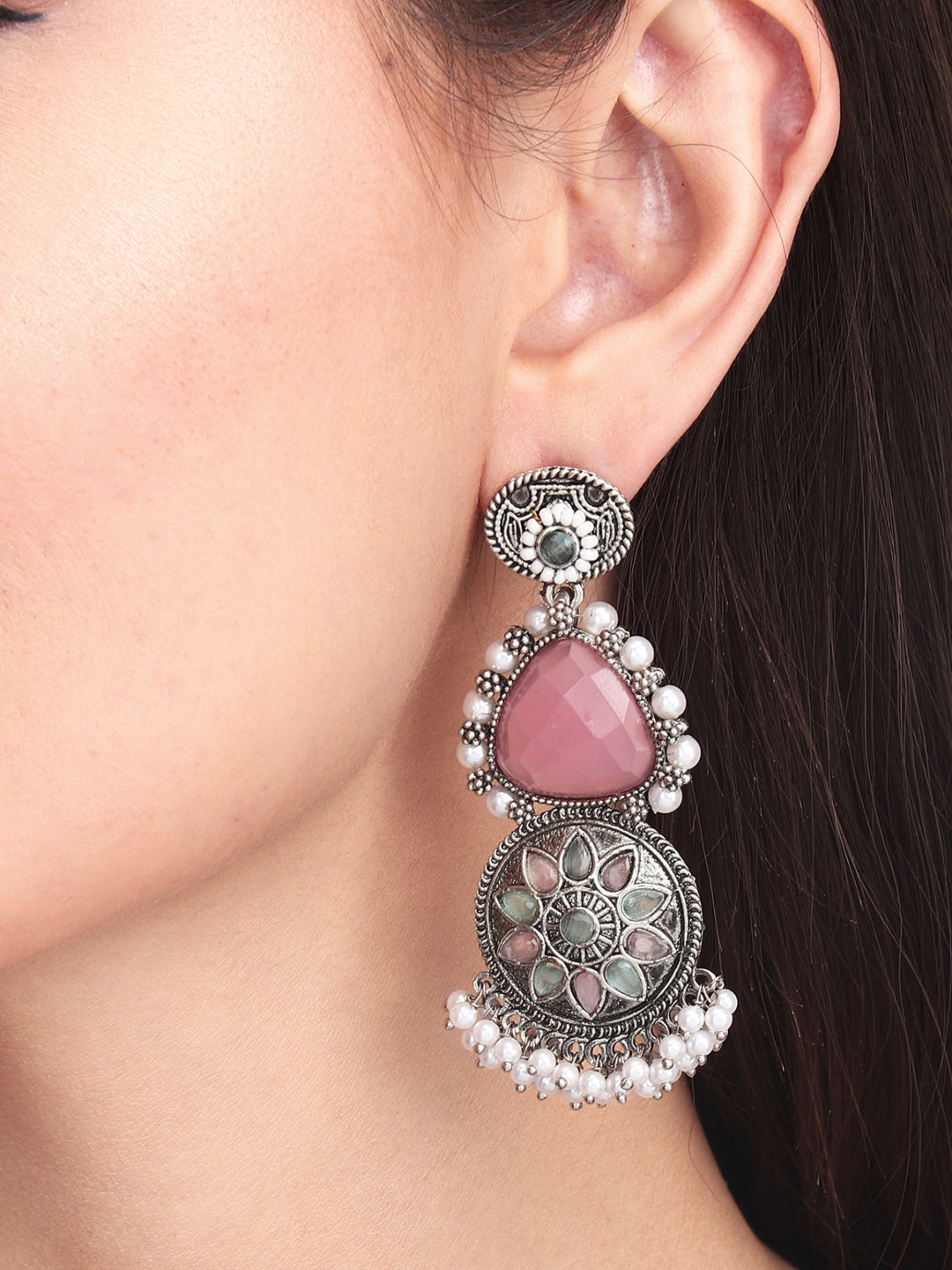 Long drop earring