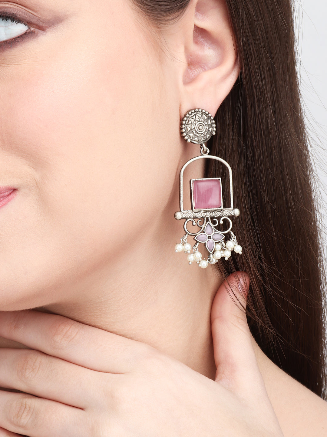 Contemporary Drop Earring