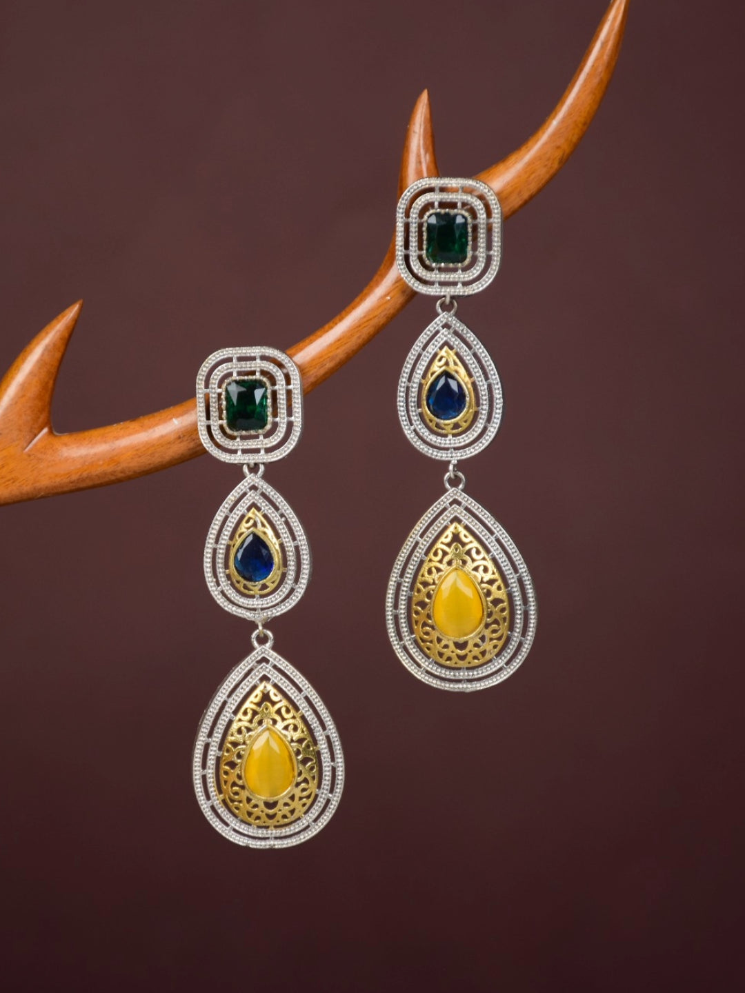 Chandelier inspired drop earring