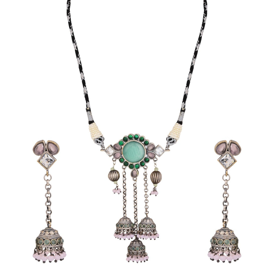 Delicate choker Necklace set