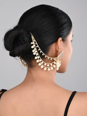 Gold Plated Ear chains -2