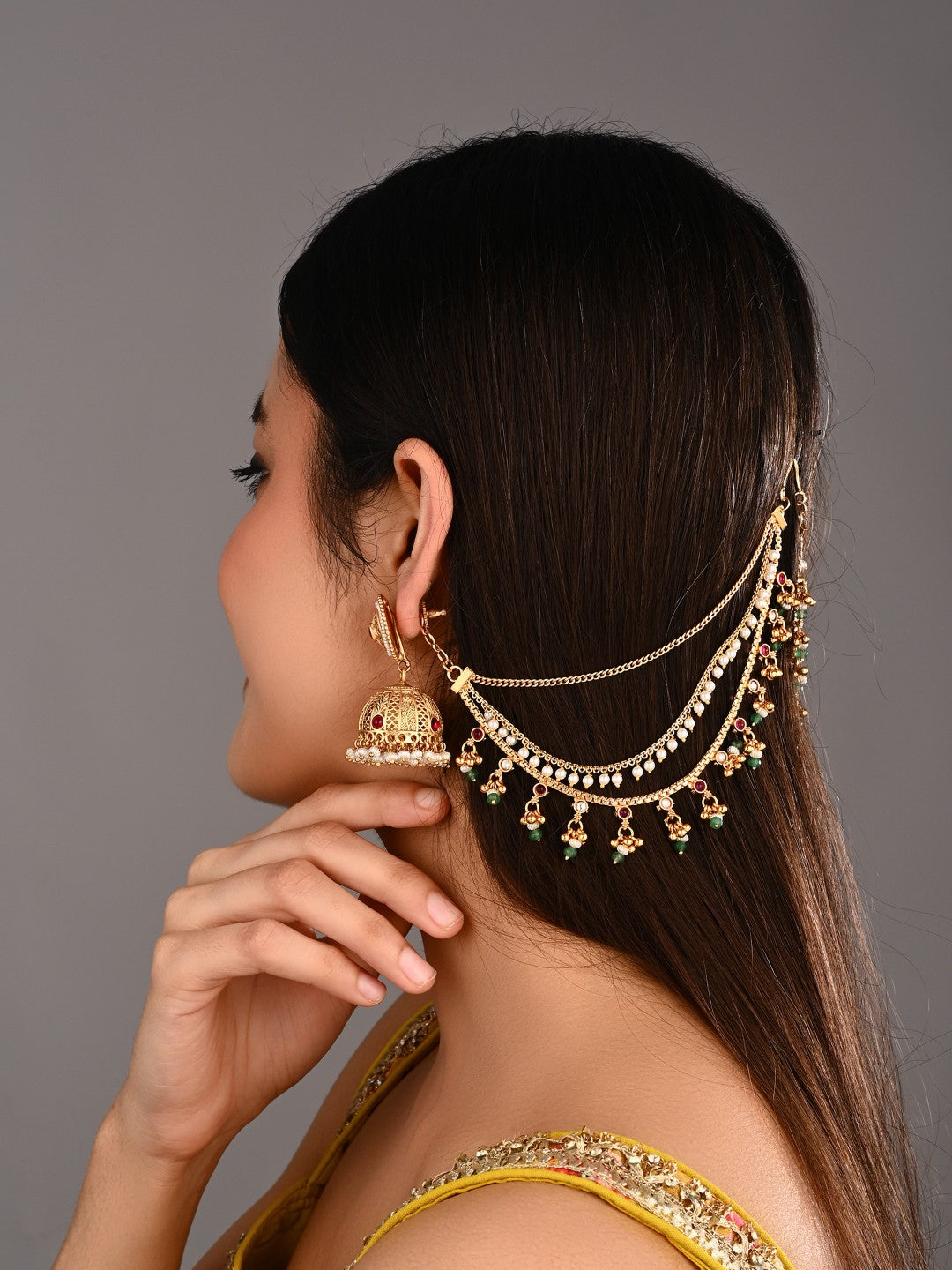 Opulent Multistrand Earchains