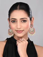 Circular Contemporary Chandbali - Multi
