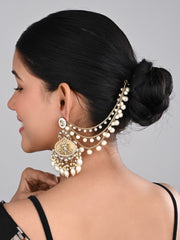 Gold Plated Ear chains -1