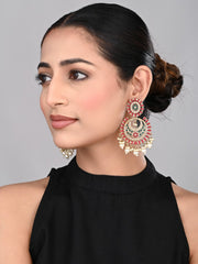 Circular Contemporary Chandbali - Multi