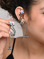 Bird Ear jacket Earring