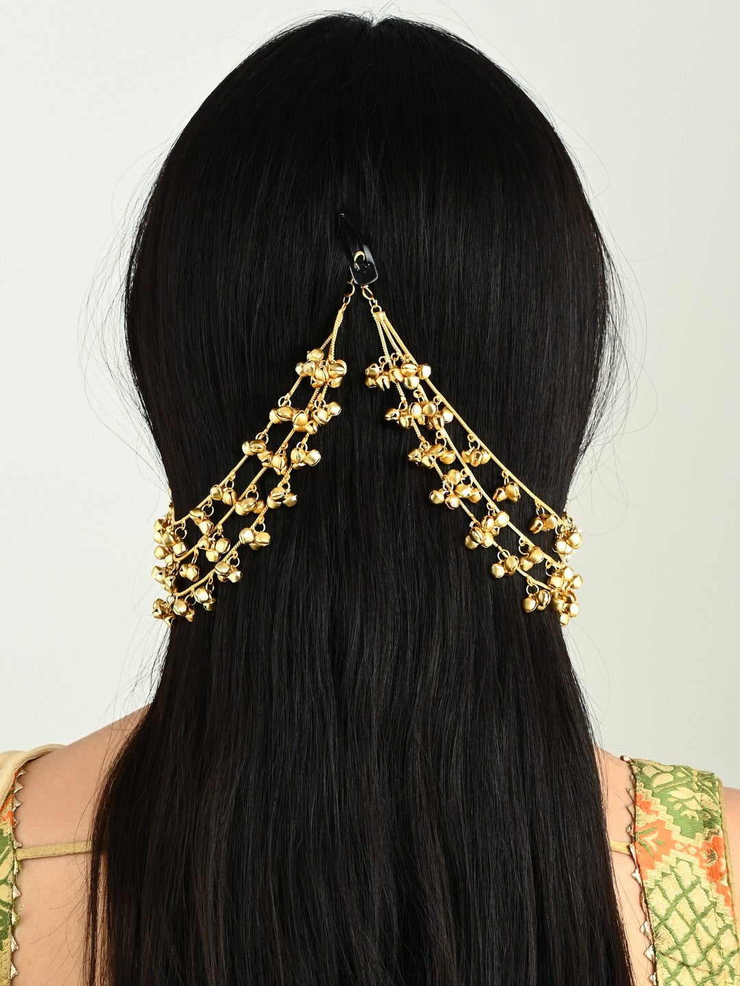 Opulent Multistrand ghungroo Earchains