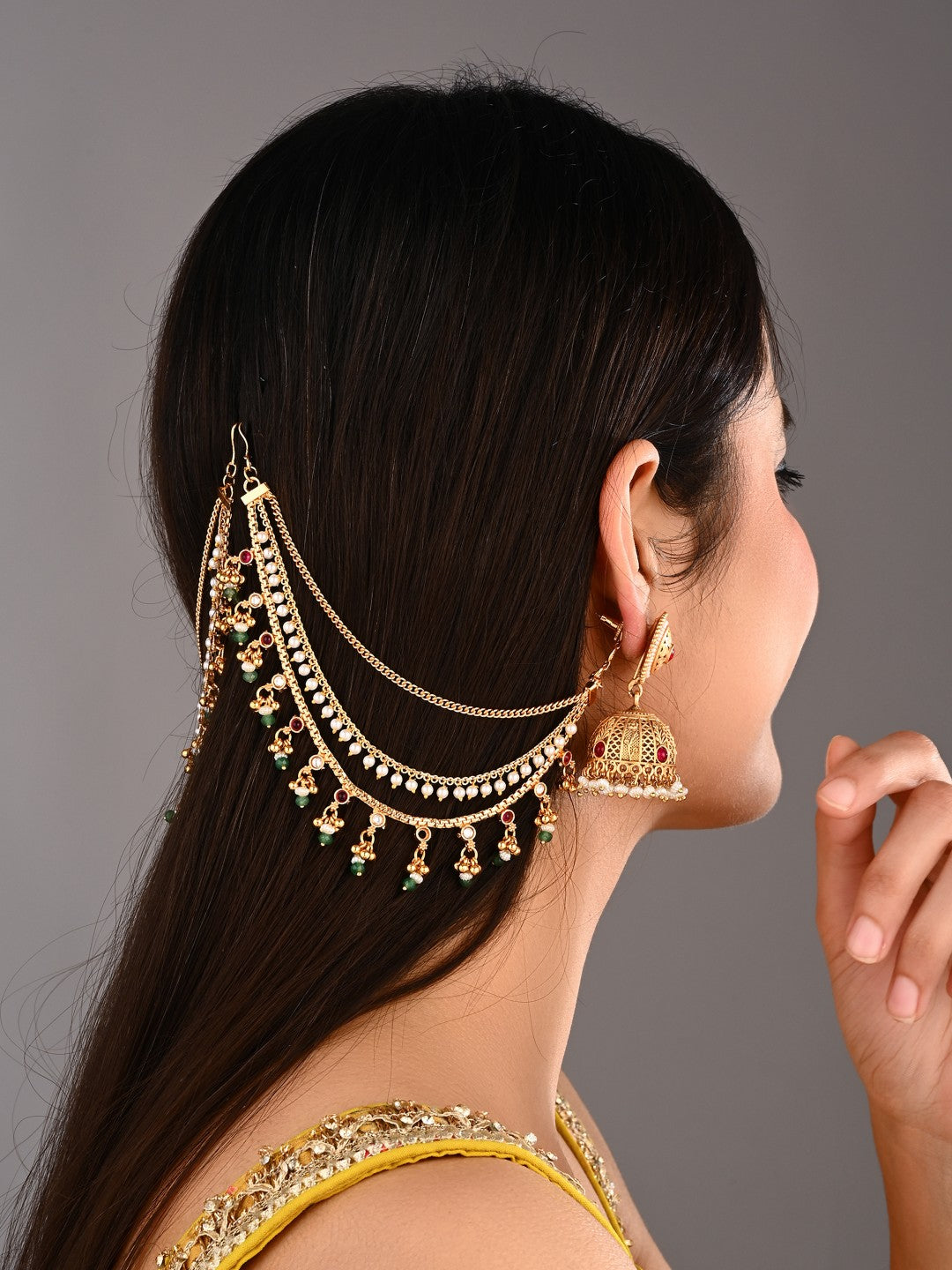 Opulent Multistrand Earchains
