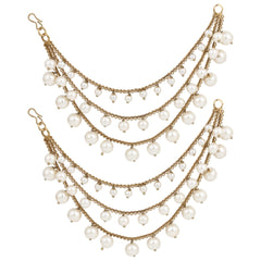 Gold Plated Ear chains -1