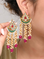 Temple chandbali Earring