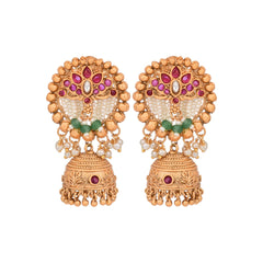 Temple jhumka Earring