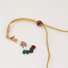 Kundan Choker Necklace Set with Stud Earrings
