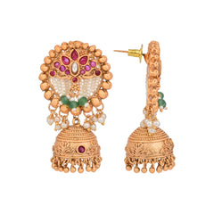 Temple jhumka Earring