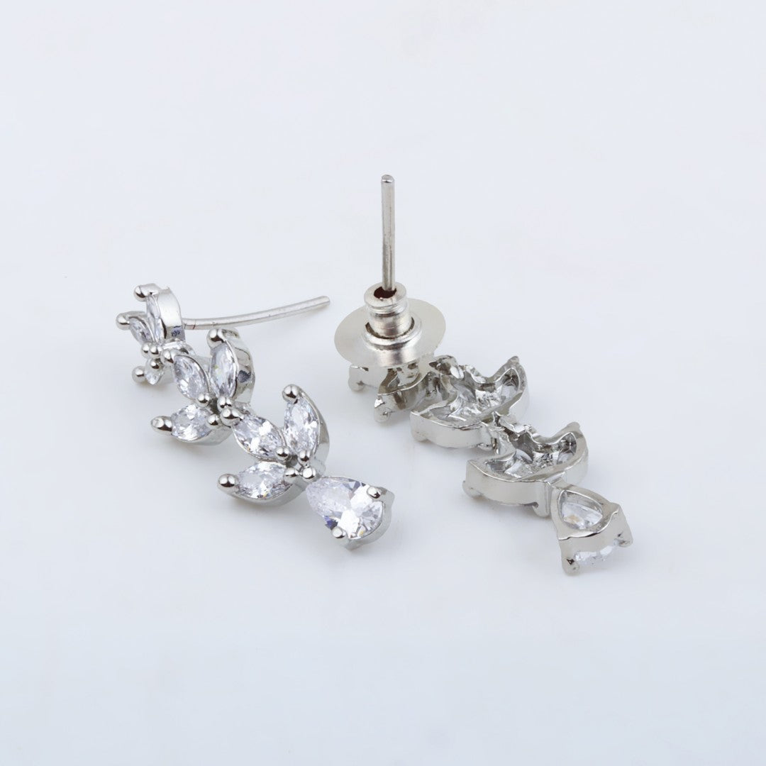 Celeste Sparkling Crystal Necklace & Earrings Set