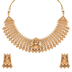 Laxmi Temple Choker Necklace Set