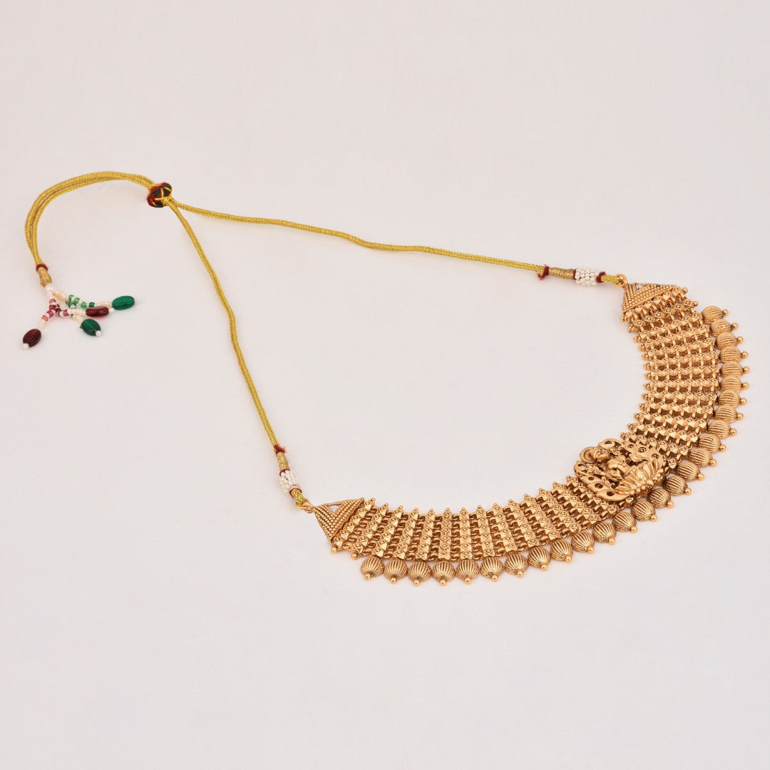 Laxmi Temple Choker Necklace Set