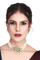 Kundan Choker & Earring Set