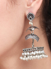 Three-Tier Square-Shaped Jhumka