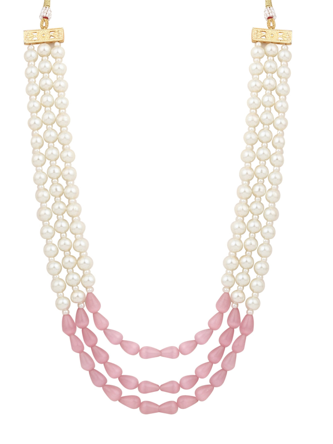 Three layered Pearl Necklace