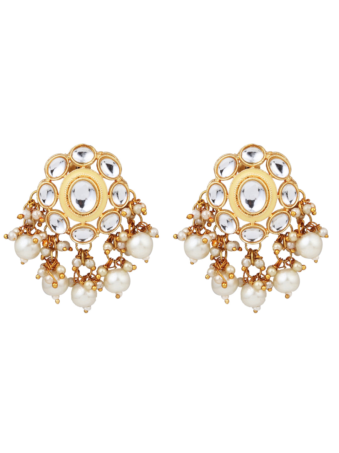 Kundan & Meenakari Choker, Earring & Maangtikka Set