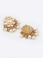 Kundan & Meenakari Choker, Earring & Maangtikka Set