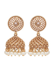 Gold plated Temple Style Jhumka
