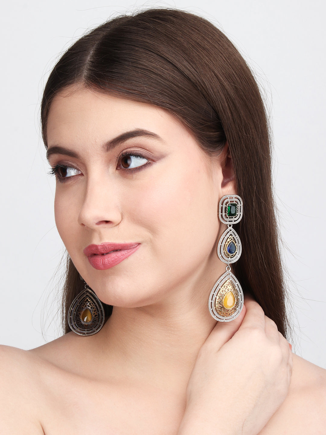 Chandelier inspired drop earring