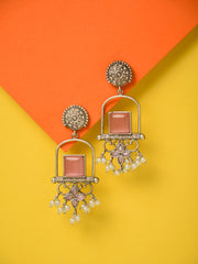Contemporary Drop Earring