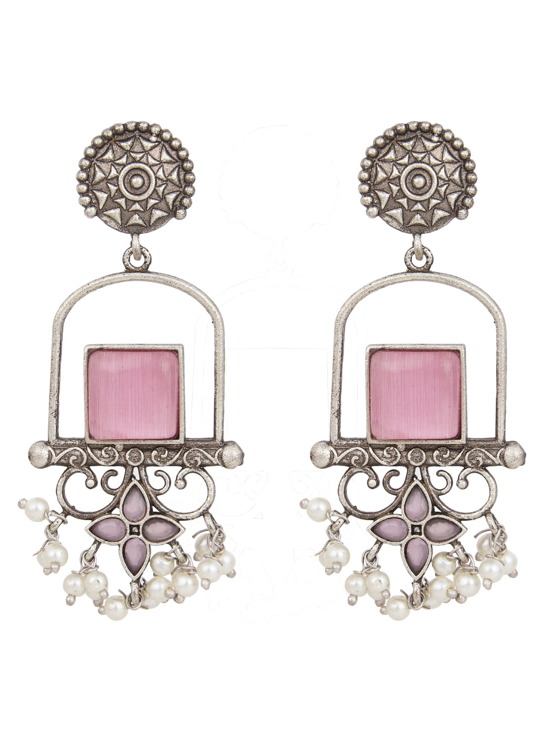 Contemporary Drop Earring