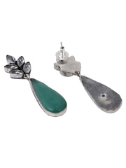 Party wear drop earrings Blue