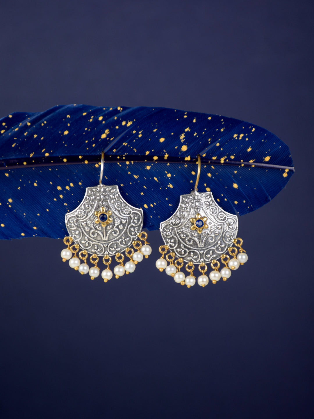 creascent Drop Earring
