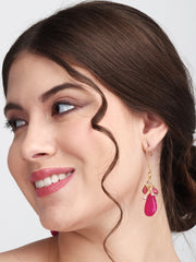 Natural Stone drop earring
