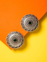 Silver Oxydised Stud