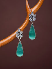 Party wear drop earrings Blue